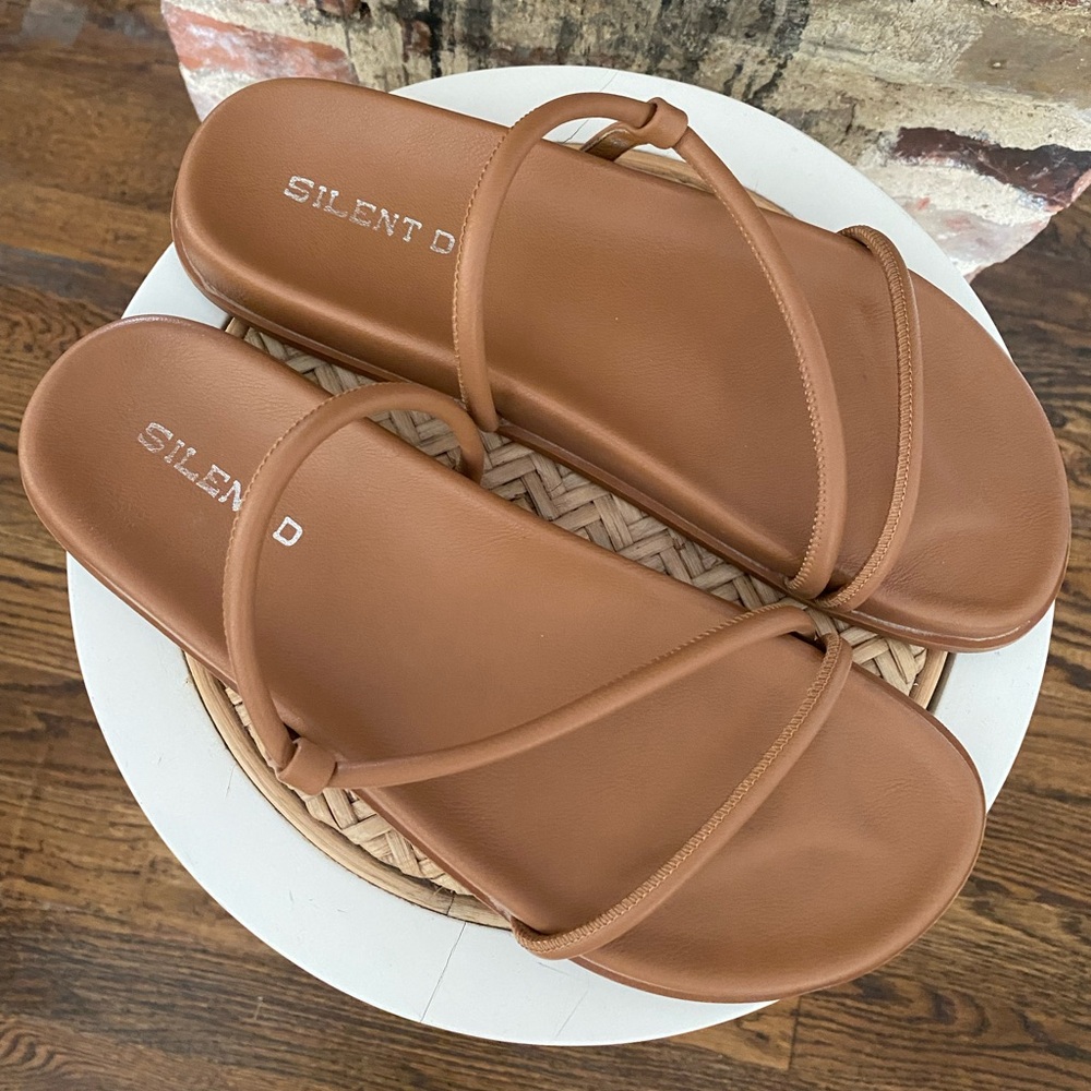 Silent D sandals.